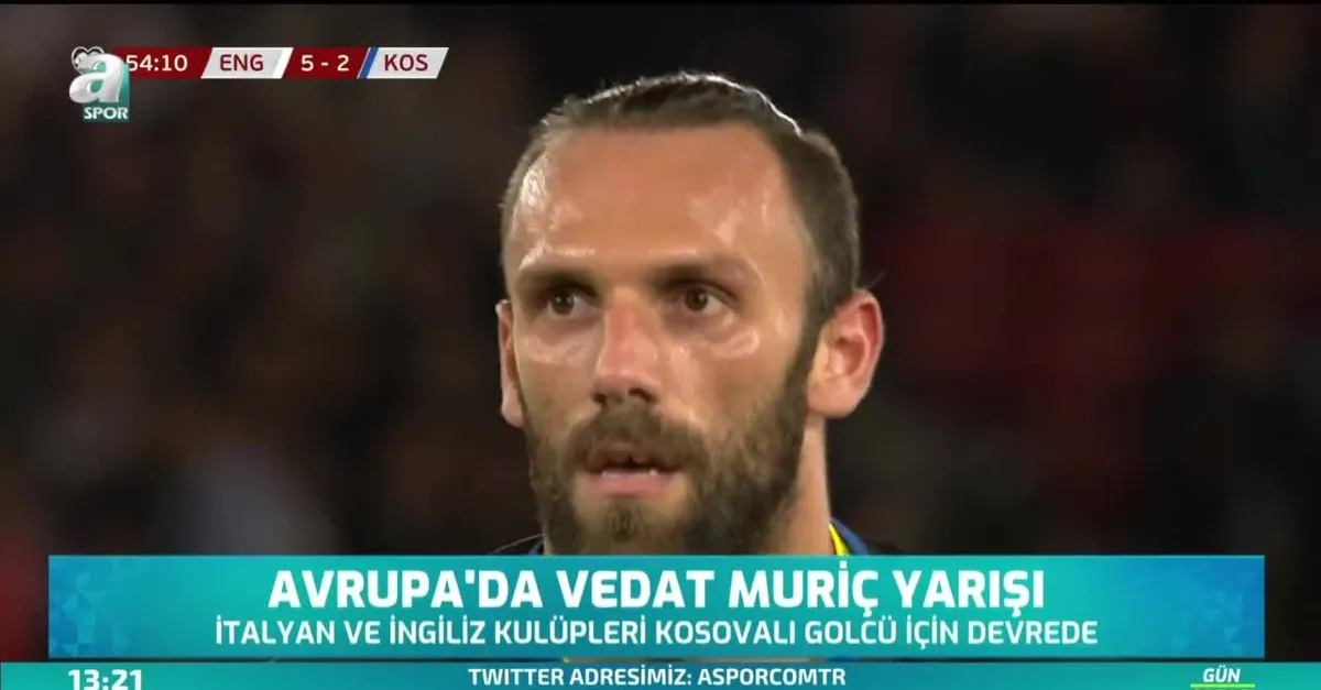 Avrupa'da Vedat Muriç yarışı