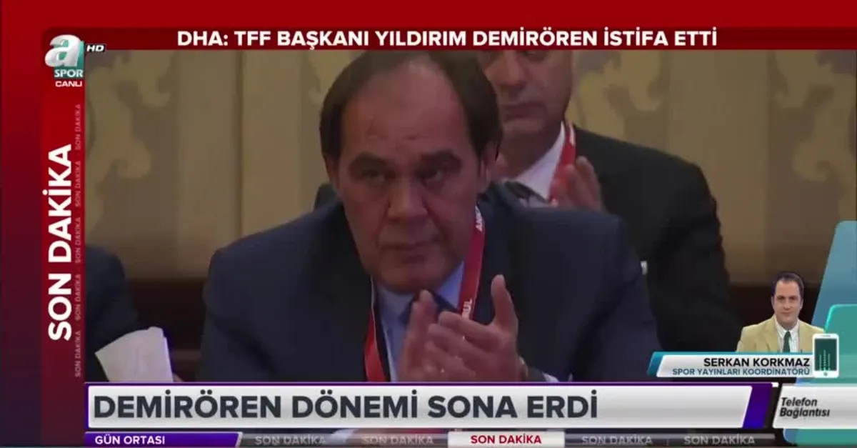 Serkan Korkmaz'dan Yıldırım Demirören yorumu