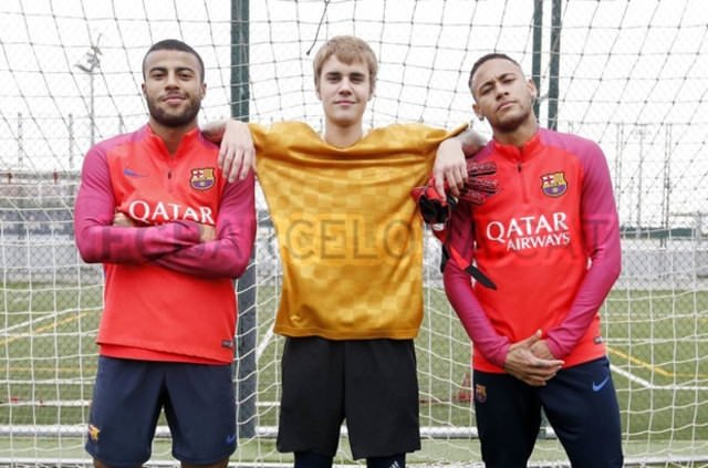 Justin Bieber Barcelona’da!