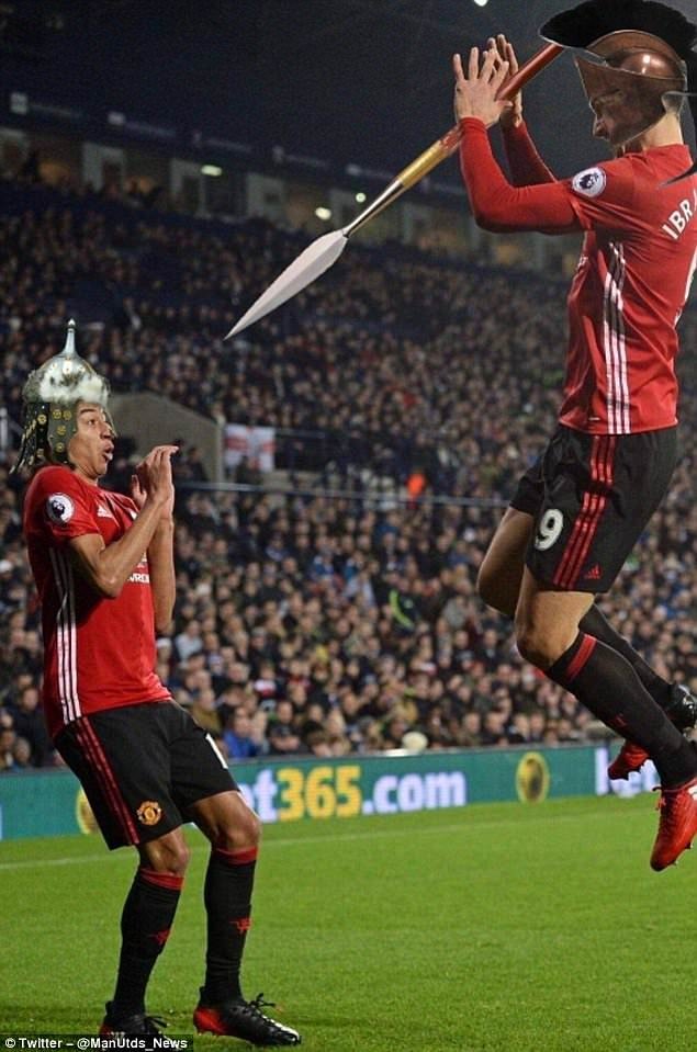 Ibrahimovic’in gol sevinci sosyal medyada olay oldu