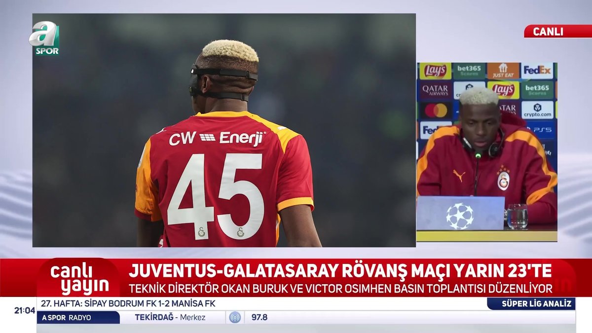 Victor Osimhen: Benim için en önemli olan… - Aspor