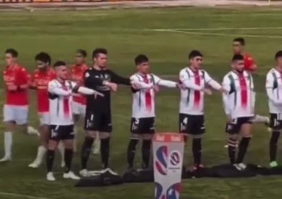 Şili'de Palestino FC'den anlamlı hareket! Gazzeli çocuklar varmış gibi...