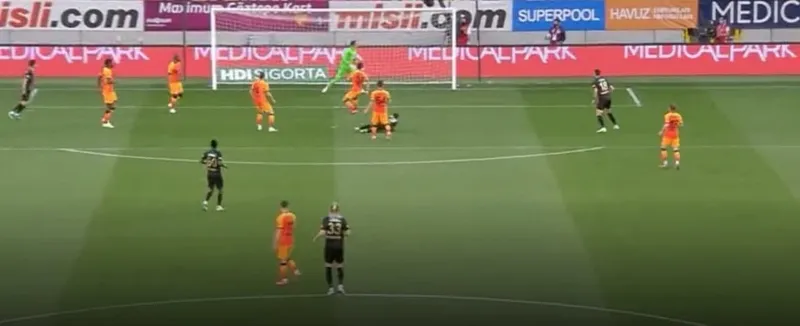 Göztepe Galatasaray maçında Diabate inanılmaz bir gole imza attı - 2