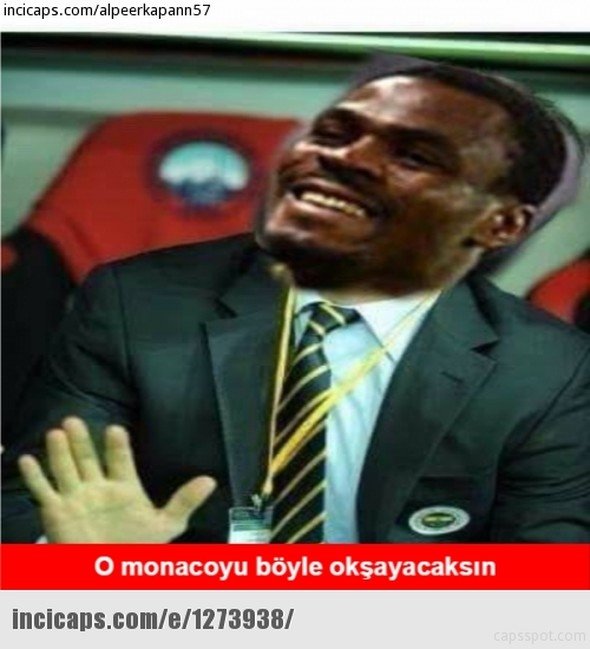 Fenerbahçe - Monaco maçı caps’leri
