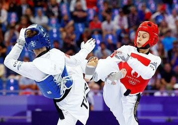 Milli taekwondocumuz Merve Dinçel Kavurat çeyrek finalde!