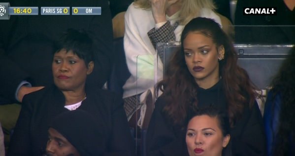 Rihanna, Ibrahimovic’i izledi