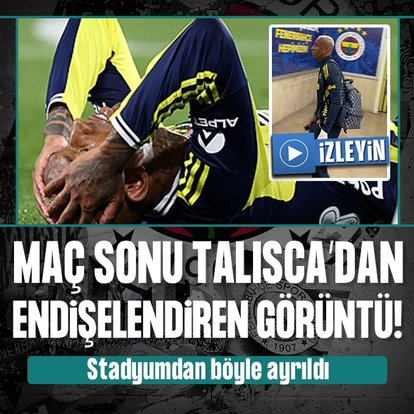Talisca’dan endişelendiren görüntü!