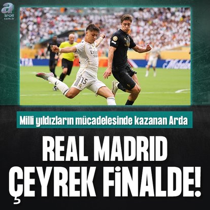 Real Madrid çeyrek finalde!