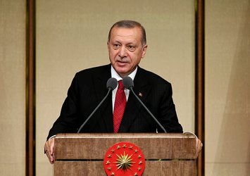 Erdoğan'dan Başpehlivan olan Okulu'na tebrik