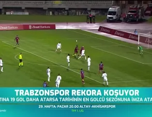 Trabzonspor rekora koşuyor