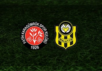 Fatih Karagümrük - Yeni Malatyaspor maçı saat kaçta? Hangi kanalda?