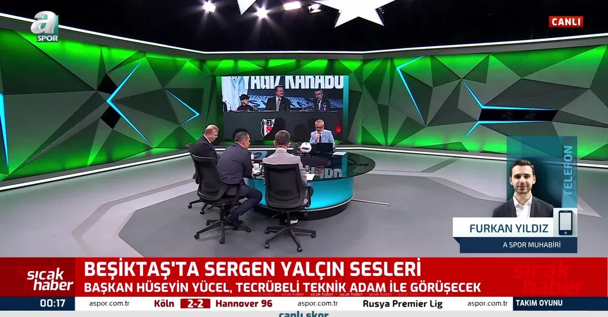 Beşiktaş'ta Sergen Yalçın sesleri!