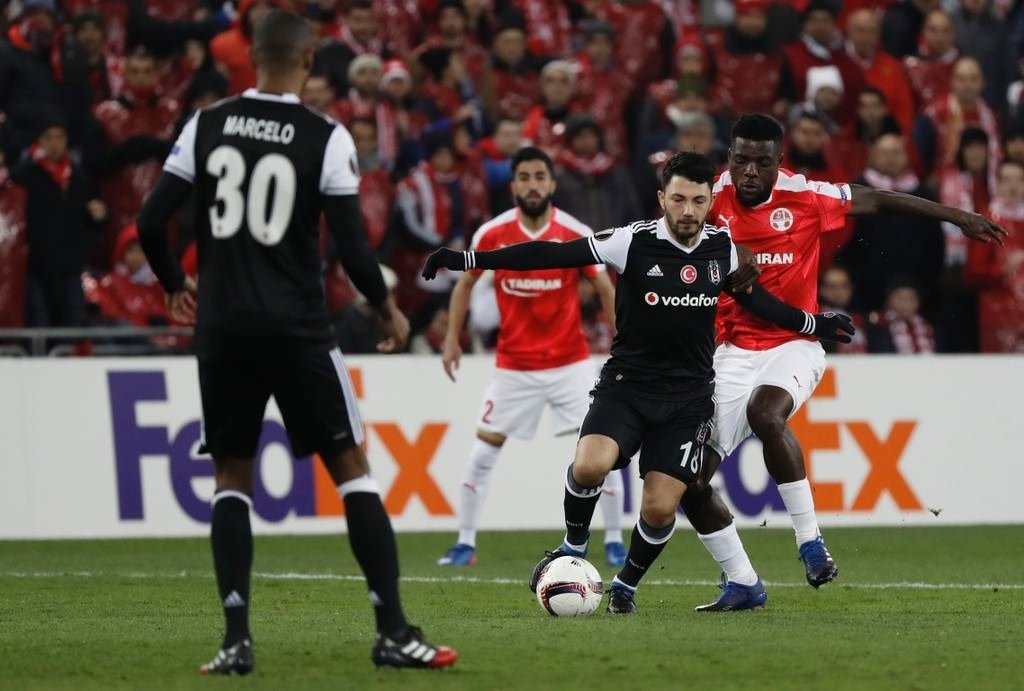 Hapoel Beer Sheva - Beşiktaş maçından kareler