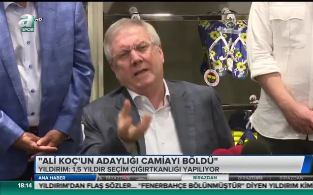 Aziz Yıldırım'dan gündemi sarsacak açıklamalar