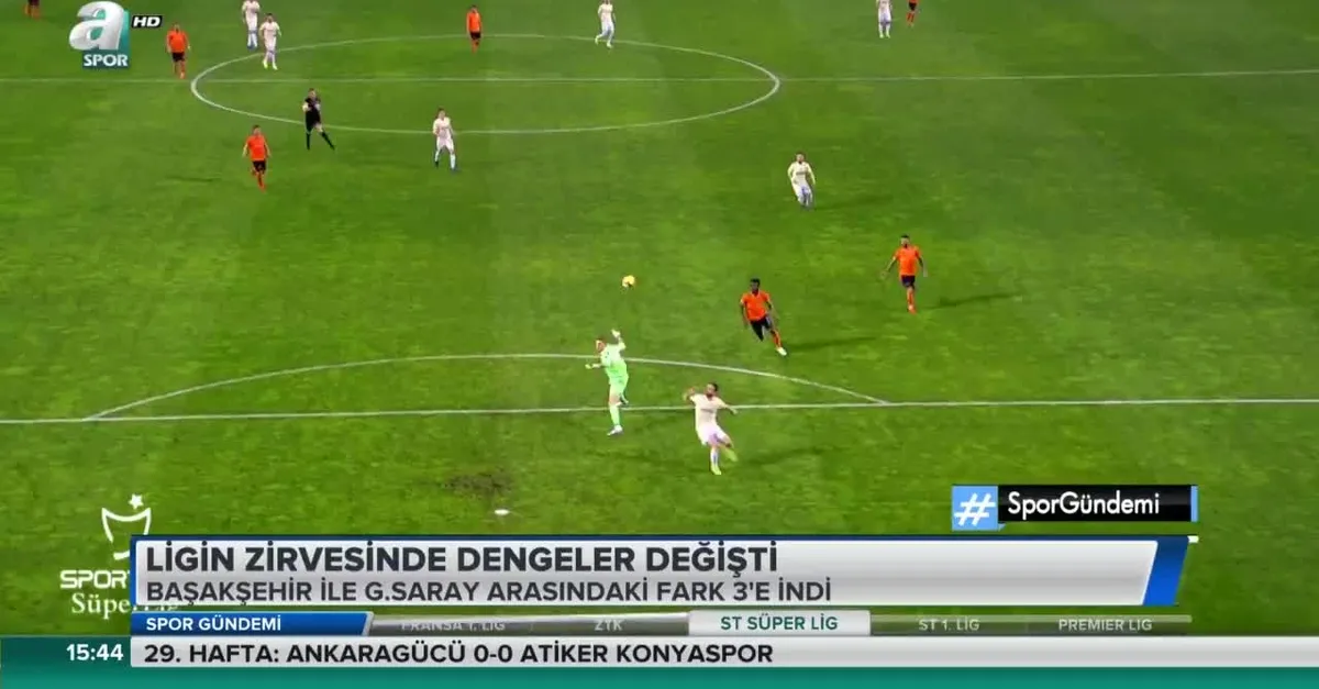 Ligin zirvesinde dengeler değişti