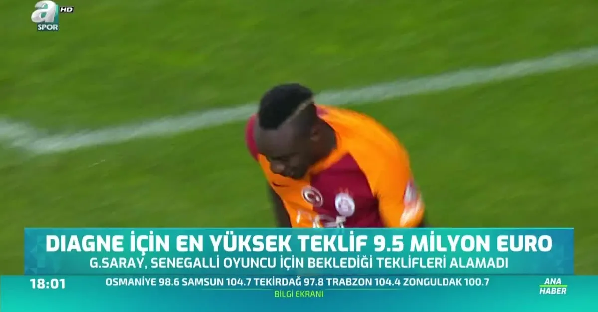 Diagne için en yüksek teklif 9.5 milyon euro