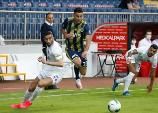Kasımpaşa - Fenerbahçe maçından kareler