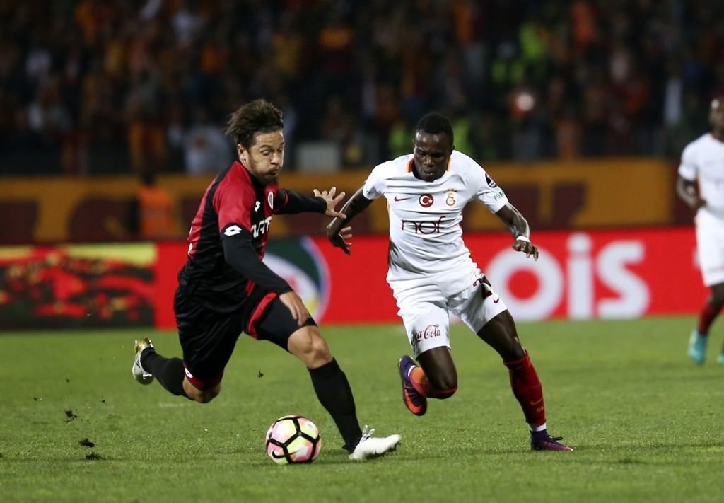 Gençlerbirliği-Galatasaray karşılaşmasından kareler