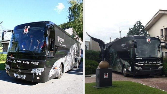 En klas takım otobüsleri