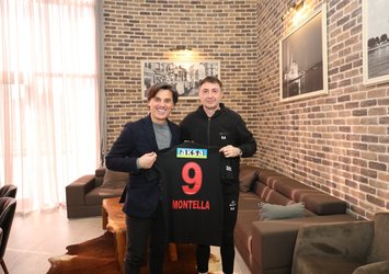 Montella Şota Arveladze ile bir araya geldi!