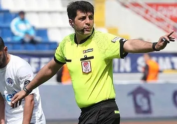 Kayseri-Trabzon maçını Öğretmenoğlu yönetecek