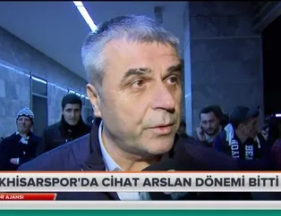 Akhisarspor'da Arslan dönemi bitti