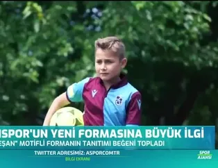 Trabzonsor'un yeni formasına büyük ilgi