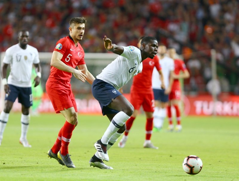 Türkiye - Fransa maçından kareler...