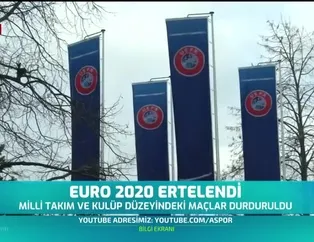 EURO 2020 ertelendi