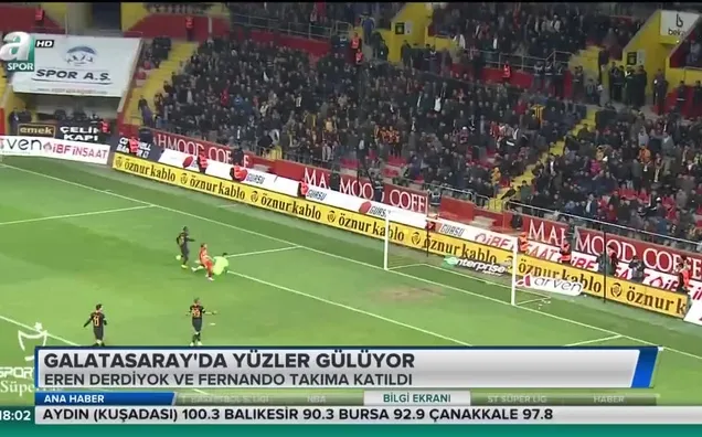 Galatasaray'da yüzler gülüyor
