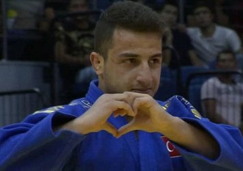 Milli judocu Bilal Çiloğlu'ndan bronz madalya