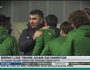 Birinci lige teknik adam dayanmıyor