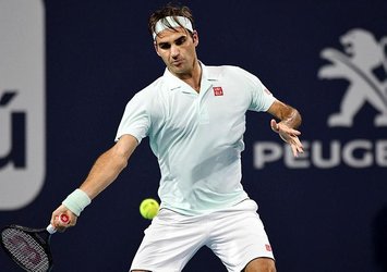 Federer Miami Açık'ta finale kaldı