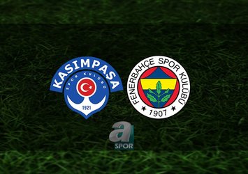 Kasımpaşa - F.Bahçe maçı saat kaçta?