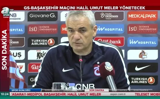 Rıza Çalımbay'dan Burak Yılmaz açıklaması