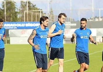 Trabzonspor hazırlıklarını sürdürdü