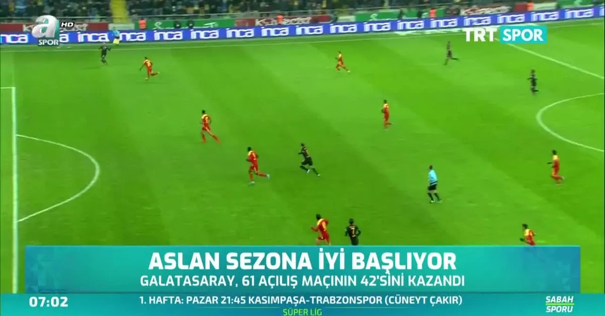 Aslan sezona iyi başlıyor