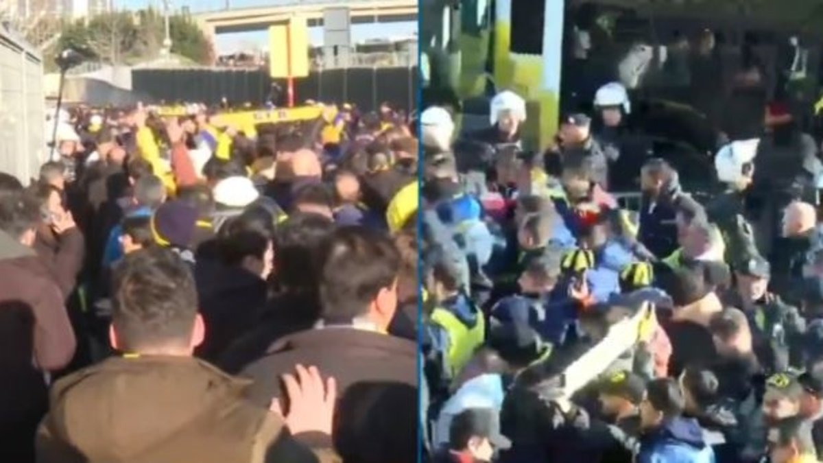 Fenerbahçeli taraftarlar RAMS Park'a ulaştı!