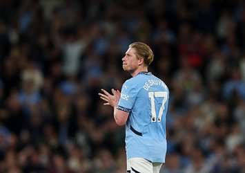 De Bruyne'ye duygusal veda!