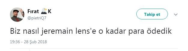 Beşiktaş taraftarından Lens tepkisi