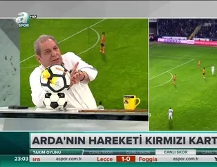 "Ben buna kırmızı kart vermem"