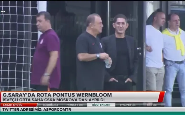 Galatasaray'da rota Pontus Wernbloom