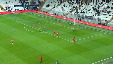 GOL | Beşiktaş 1-1 Kayserispor
