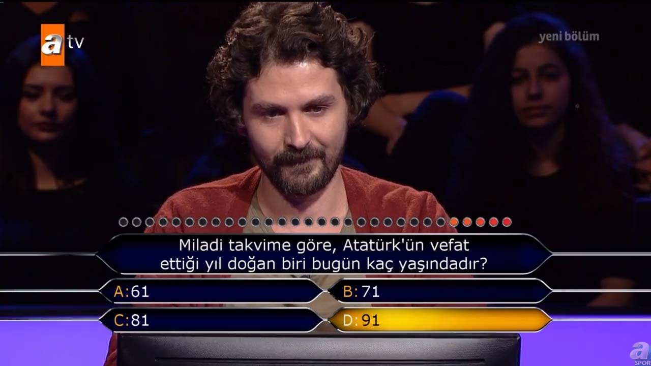 Kim Milyoner Olmak İster’de ’futbol’ sorusu geceye damga vurdu!