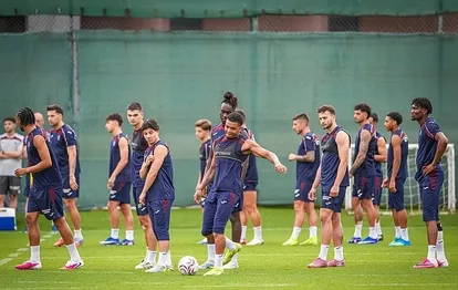 Trabzonspor, yeni sezon hazırlıklarına çift antrenmanla devam etti