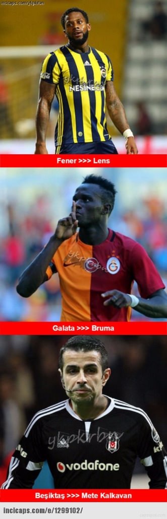 Beşiktaş-Trabzonspor capsleri