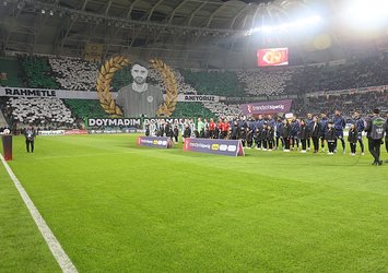 Konya'da maç sonu Devler Ligi müziği...