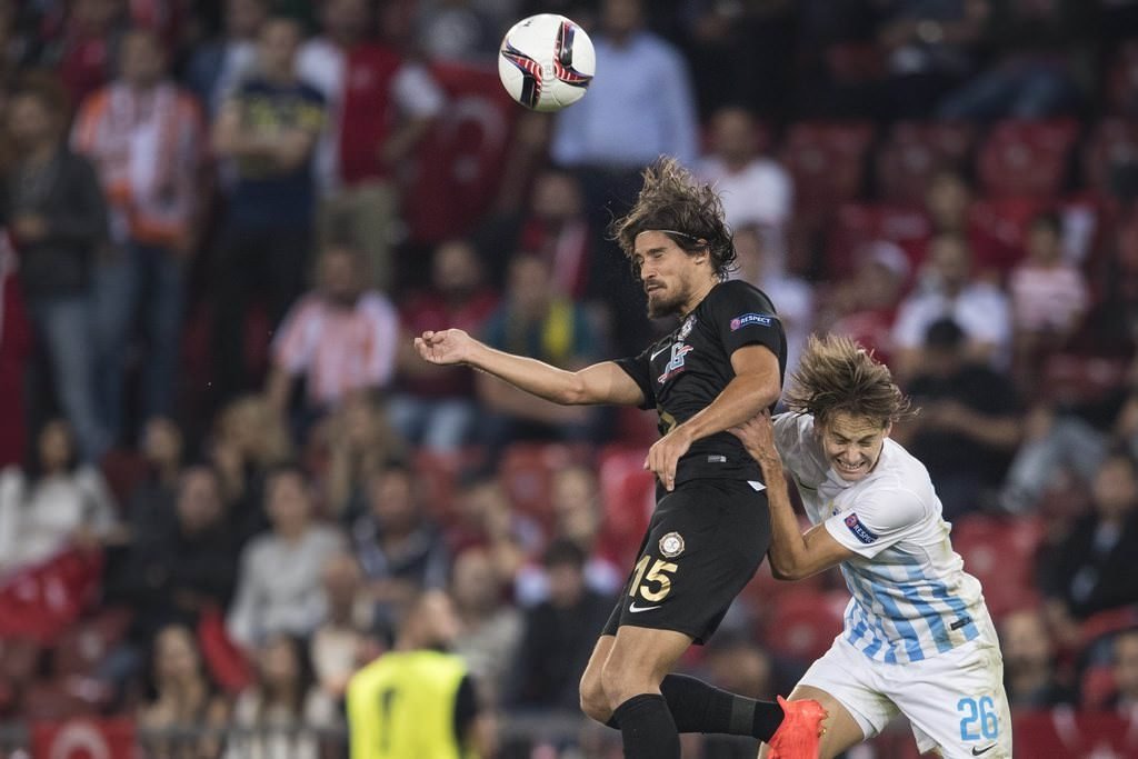 Zürih-Osmanlıspor karşılaşmasından kareler