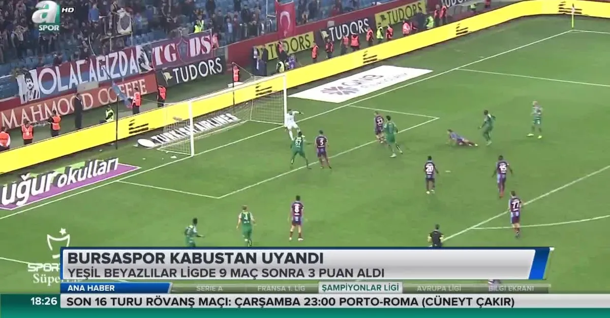 Bursaspor kabustan uyandı