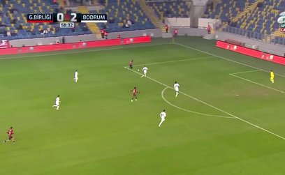 GOL | Gençlerbirliği 1-2 Sipay Bodrum FK
